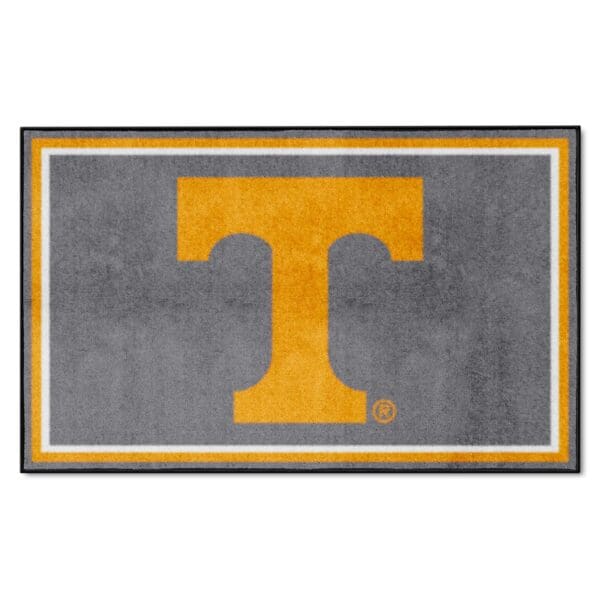 Tennessee Volunteers 4ft. x 6ft. Plush Area Rug 1 1 scaled
