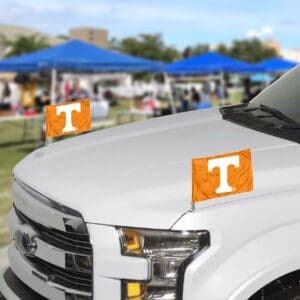Tennessee Volunteers Ambassador Car Flags - 2 Pack Mini Auto Flags
