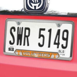 Tennessee Volunteers Embossed License Plate Frame