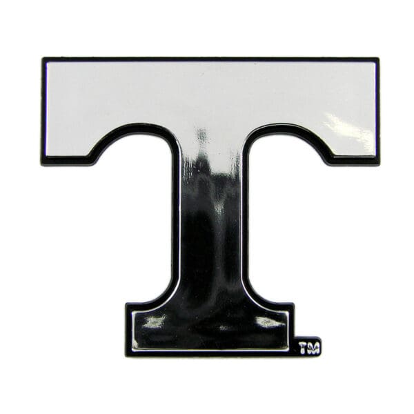 Tennessee Volunteers Molded Chrome Plastic Emblem 1