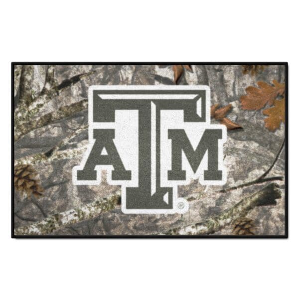 Texas AM Aggies Camo Starter Mat Accent Rug 19in. x 30in 1 scaled