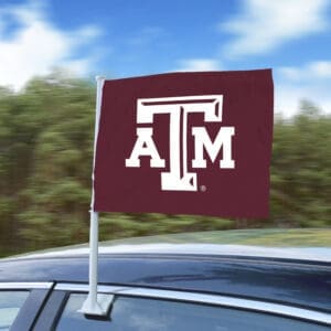 Texas A&M Aggies Car Flag Large 1pc 11" x 14"