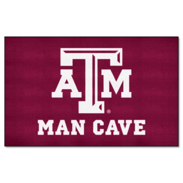Texas AM Aggies Man Cave Ulti Mat Rug 5ft. x 8ft 1 scaled