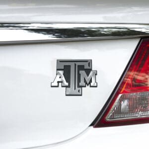 Texas A&M Aggies Molded Chrome Plastic Emblem
