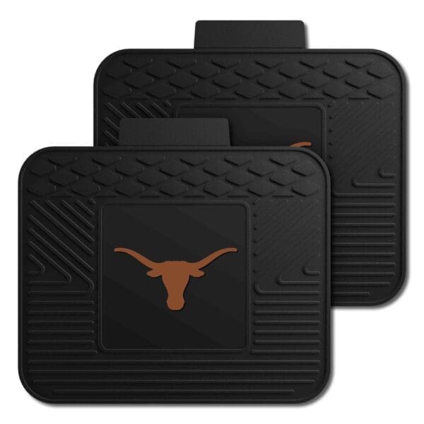 Texas Longhorns Back Seat Car Utility Mats 2 Piece Set 1 scaled