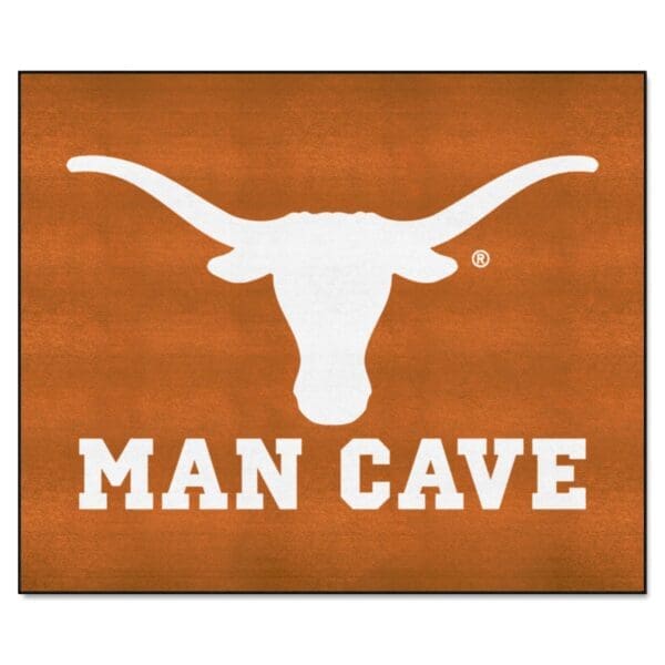 Texas Longhorns Man Cave Tailgater Rug 5ft. x 6ft 1 scaled