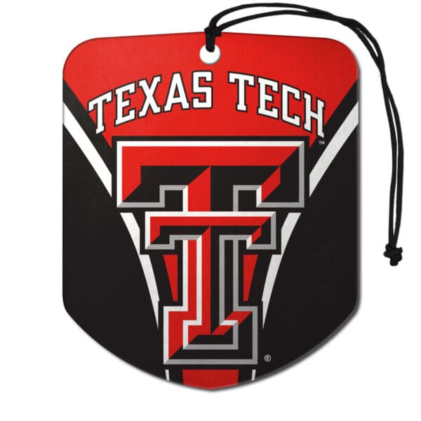 Texas Tech Red Raiders 2 Pack Air Freshener 1