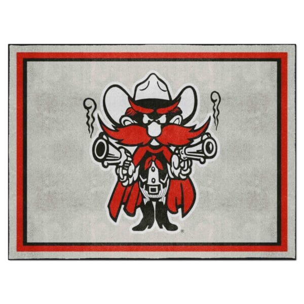Texas Tech Red Raiders 8ft. x 10 ft. Plush Area Rug 1 2 scaled
