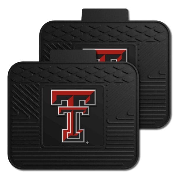 Texas Tech Red Raiders Back Seat Car Utility Mats 2 Piece Set 1 scaled