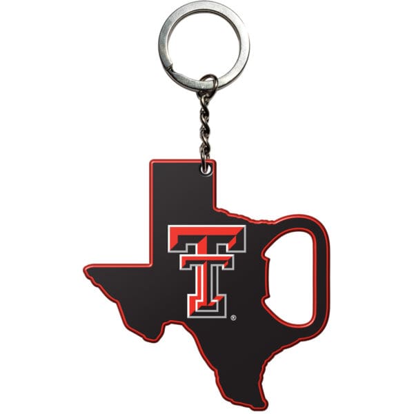 Texas Tech Red Raiders Keychain Bottle Opener 1