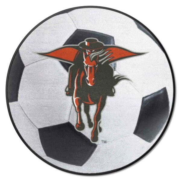 Texas Tech Red Raiders Soccer Ball Rug 27in. Diameter 1 1 scaled