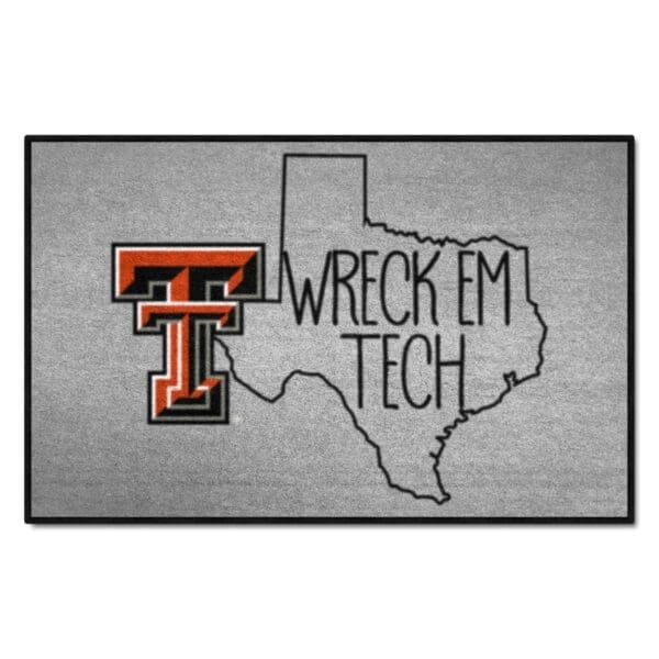 Texas Tech Red Raiders Southern Style Starter Mat Accent Rug 19in. x 30in 1 scaled