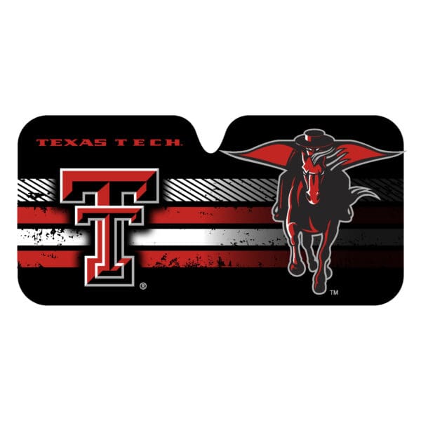Texas Tech Red Raiders Windshield Sun Shade 1
