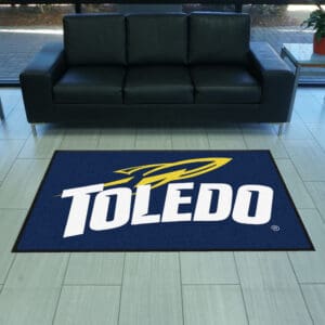 Toledo 4X6 High-Traffic Mat with Durable Rubber Backing - Landscape Orientation