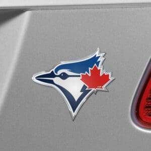 Toronto Blue Jays Heavy Duty Aluminum Embossed Color Emblem