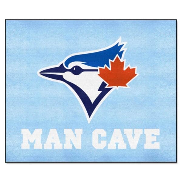 Toronto Blue Jays Man Cave Tailgater Rug 5ft. x 6ft 1 1 scaled