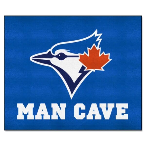 Toronto Blue Jays Man Cave Tailgater Rug 5ft. x 6ft 1 scaled