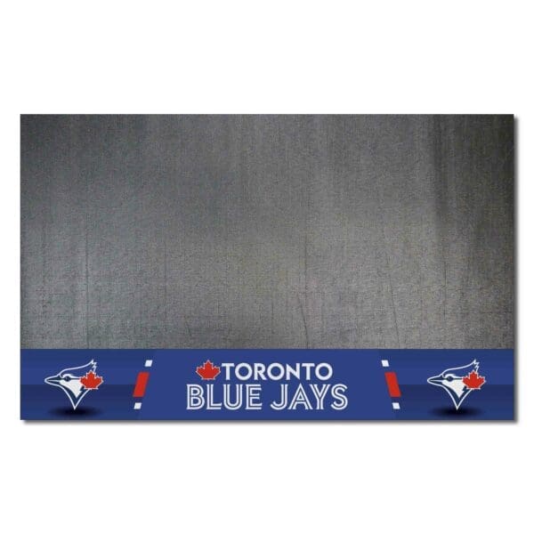 Toronto Blue Jays Vinyl Grill Mat 26in. x 42in 1 2 scaled