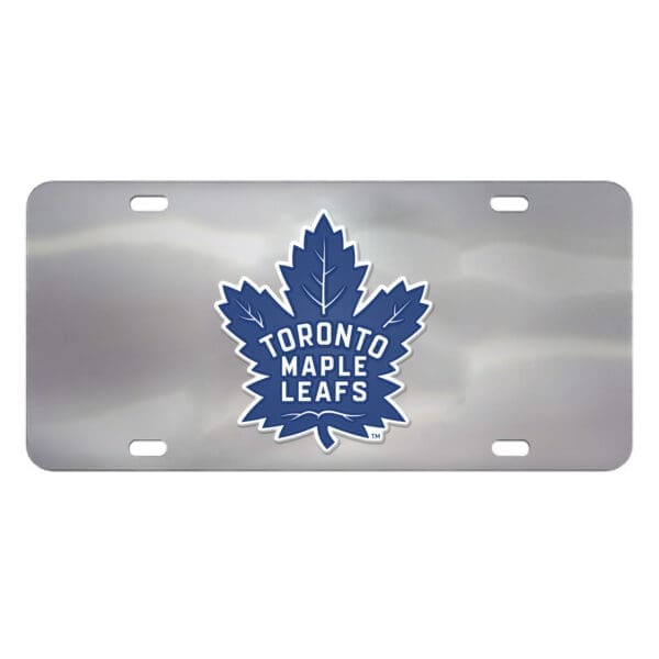 Toronto Maple Leafs 3D Stainless Steel License Plate 27552 1