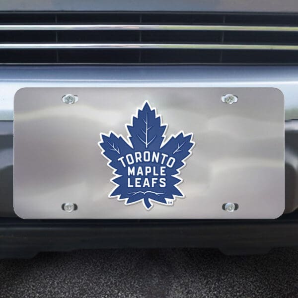 Toronto Maple Leafs 3D Stainless Steel License Plate-27552