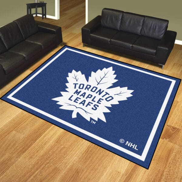 Toronto Maple Leafs 8ft. x 10 ft. Plush Area Rug-17529
