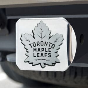Toronto Maple Leafs Chrome Metal Hitch Cover with Chrome Metal 3D Emblem-16989