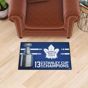 Toronto Maple Leafs Dynasty Starter Mat Accent Rug - 19in. x 30in.-34299
