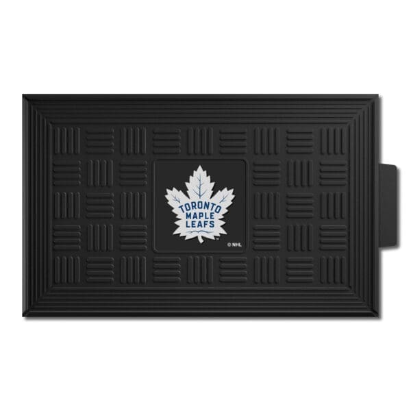 Toronto Maple Leafs Heavy Duty Vinyl Medallion Door Mat 19.5in. x 31in. 11468 1 scaled