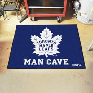 Toronto Maple Leafs Man Cave All-Star Rug - 34 in. x 42.5 in.-14493