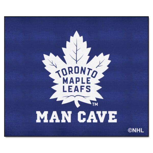 Toronto Maple Leafs Man Cave Tailgater Rug 5ft. x 6ft. 14496 1 scaled