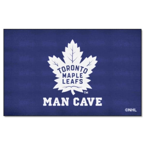 Toronto Maple Leafs Man Cave Ulti Mat Rug 5ft. x 8ft. 14495 1 scaled