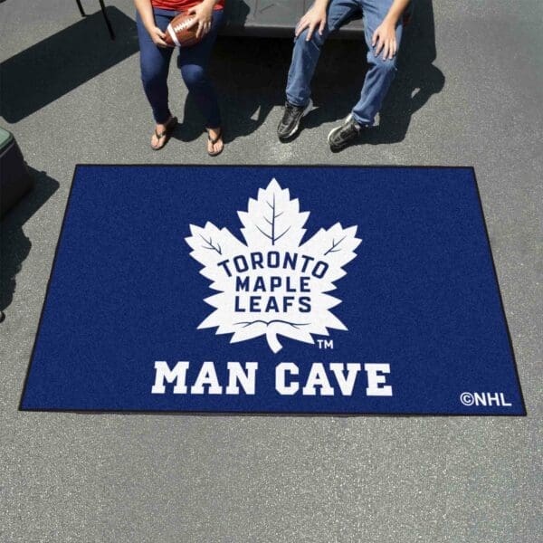 Toronto Maple Leafs Man Cave Ulti-Mat Rug - 5ft. x 8ft.-14495