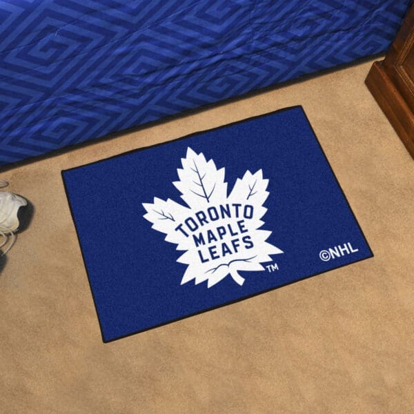 Toronto Maple Leafs Starter Mat Accent Rug - 19in. x 30in.-10282