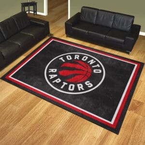 Toronto Raptors 8ft. x 10 ft. Plush Area Rug-37110