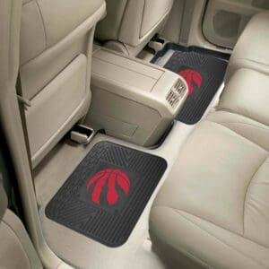 Toronto Raptors Back Seat Car Utility Mats - 2 Piece Set-12390