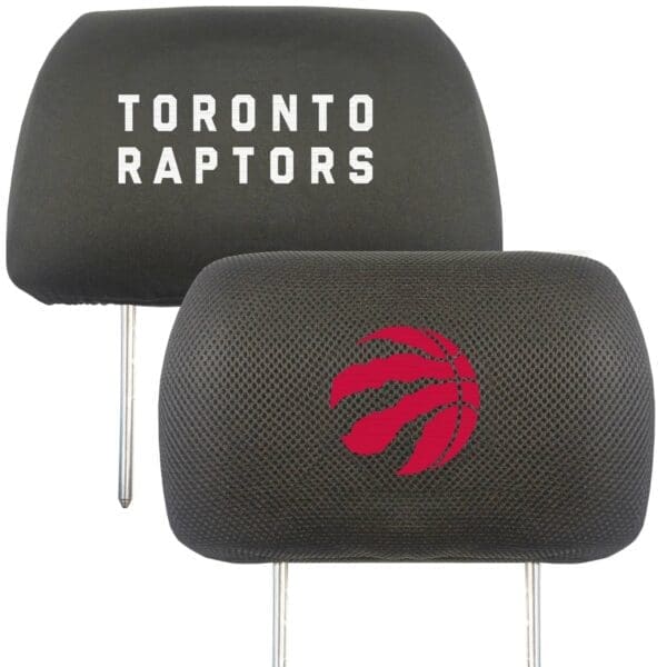 Toronto Raptors Embroidered Head Rest Cover Set 2 Pieces 25121 1