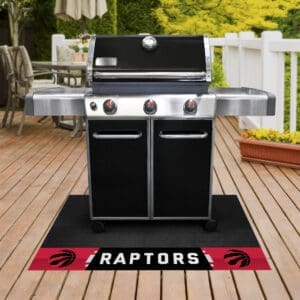 Toronto Raptors Vinyl Grill Mat - 26in. x 42in.-14222