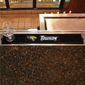 Towson Tigers Bar Drink Mat - 3.25in. x 24in.