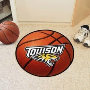 Towson Tigers Basketball Rug - 27in. Diameter