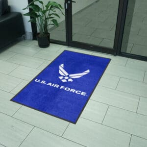 U.S. Air Force 3X5 High-Traffic Mat with Durable Rubber Backing - Portrait Orientation-38784