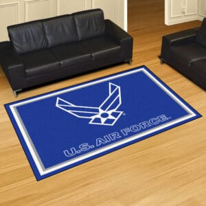 U.S. Air Force 5ft. x 8 ft. Plush Area Rug-7187