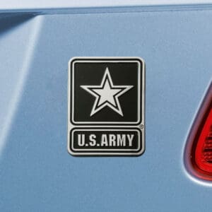 U.S. Army 3D Chrome Metal Emblem-15693