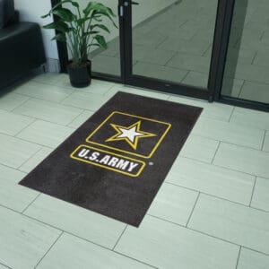 U.S. Army 3X5 High-Traffic Mat with Durable Rubber Backing - Portrait Orientation-38780