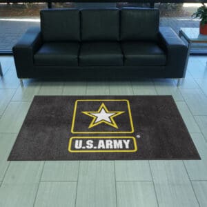 U.S. Army 4X6 High-Traffic Mat with Durable Rubber Backing - Landscape Orientation-38781