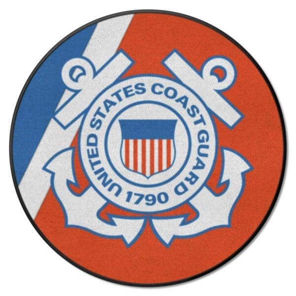 U.S. Coast Guard 44in. Round Mat 9551 1 scaled