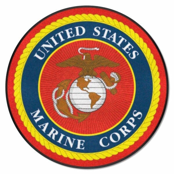 U.S. Marines 44in. Round Mat 6683 1 scaled