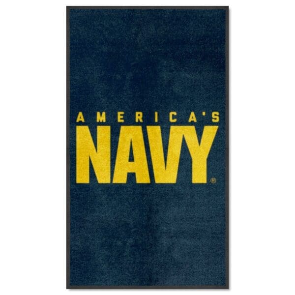 U.S. Navy 3X5 High Traffic Mat with Durable Rubber Backing Portrait Orientation 38790 1 scaled