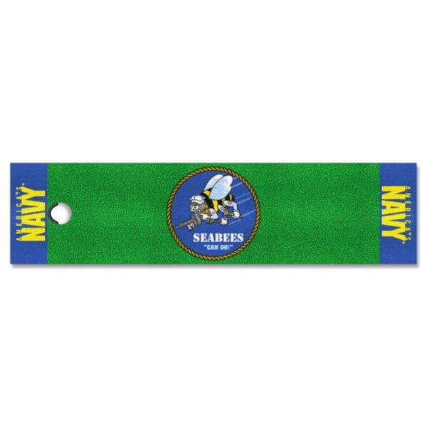 U.S. Navy SEABEES Putting Green Mat 1.5ft. x 6ft. 22952 1 scaled