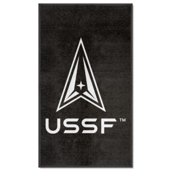 U.S. Space Force 3X5 High Traffic Mat with Durable Rubber Backing Portrait Orientation 38786 1 scaled