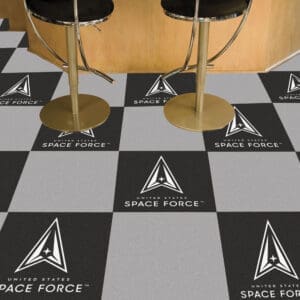 U.S. Space Force Team Carpet Tiles - 45 Sq Ft.-30305